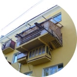 Крыша балкона